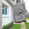 Diamond Plate House Flags - Single Sided - LIFESTYLE