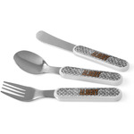 Diamond Plate Kid's Flatware (Personalized)