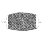 Diamond Plate Adult Cloth Face Mask - XLarge