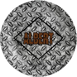 Diamond Plate Melamine Plate (Personalized)