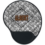 Diamond Plate Mouse Pad with Wrist Support