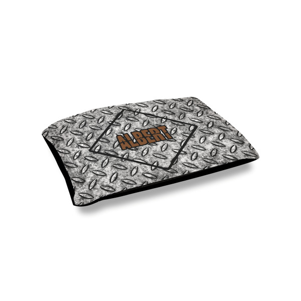 Custom Diamond Plate Outdoor Dog Bed - Small (Personalized)