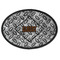 Diamond Plate Oval Patch