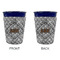 Diamond Plate Party Cup Sleeves - without bottom - Approval