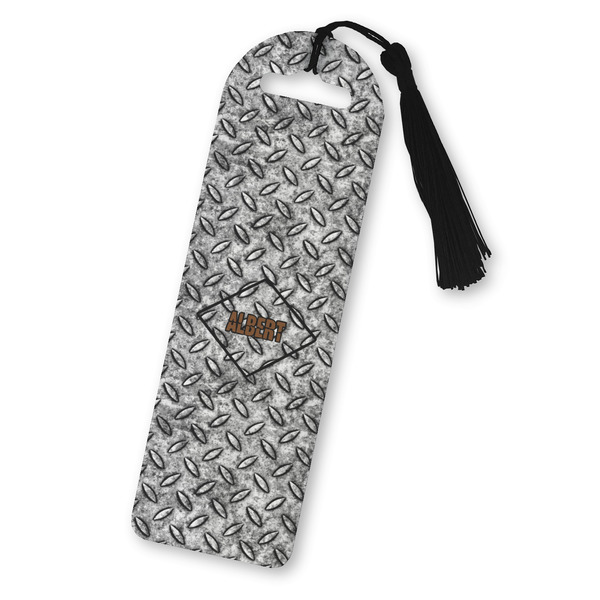 Custom Diamond Plate Plastic Bookmark (Personalized)