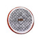 Diamond Plate Printed Icing Circle - XSmall - On Cookie