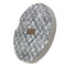 Diamond Plate Sandstone Car Coaster - STANDING ANGLE