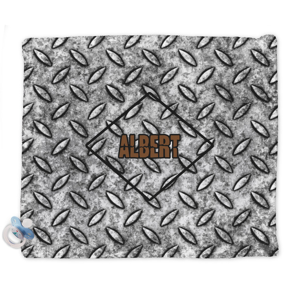 Custom Diamond Plate Security Blanket (Personalized)