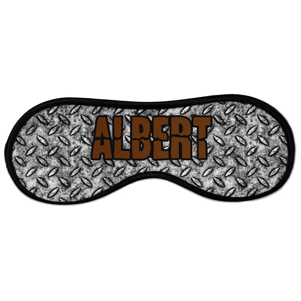 Custom Diamond Plate Sleeping Eye Masks - Large (Personalized)