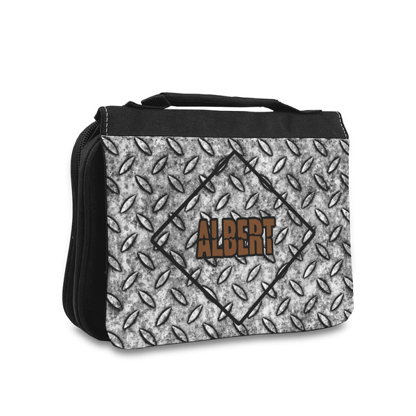 Custom Diamond Plate Toiletry Bag - Small (Personalized)