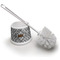 Diamond Plate Toilet Brush (Personalized)