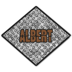 Diamond Plate Graphic Decal - Large (Personalized)
