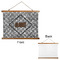 Diamond Plate Wall Hanging Tapestry - Landscape - APPROVAL