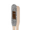 Diamond Plate Wooden Food Pick - Paddle - Single Sided - Front & Back