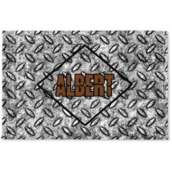 Diamond Plate Woven Mat (Personalized)