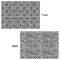 Diamond Plate Wrapping Paper Sheet - Double Sided - Front & Back