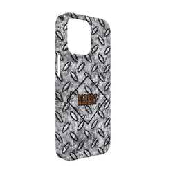 Diamond Plate iPhone Case - Plastic - iPhone 13 (Personalized)