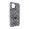 Diamond Plate iPhone 14 Pro Tough Case - Angle