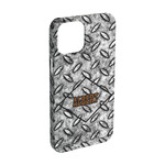 Diamond Plate iPhone Case - Plastic - iPhone 15 (Personalized)