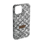 Diamond Plate iPhone Case - Plastic - iPhone 15 Pro (Personalized)