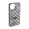 Diamond Plate iPhone 15 Pro Case - Angle