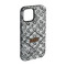 Diamond Plate iPhone 15 Pro Tough Case - Angle