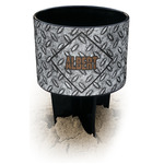 Diamond Plate Black Beach Spiker Drink Holder (Personalized)