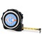 Zigzag 16 Foot Black & Silver Tape Measures - Front