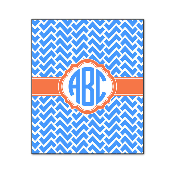 Custom Zigzag Wood Print - 20x24 (Personalized)