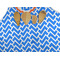 Zigzag Apron - Pocket Detail with Props