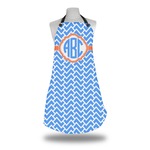 Zigzag Apron w/ Monogram