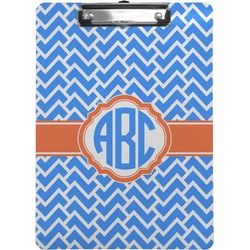 Zigzag Clipboard (Letter Size) (Personalized)