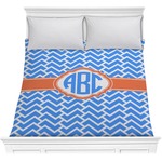 Zigzag Comforter - Full / Queen (Personalized)