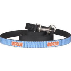 Zigzag Dog Leash (Personalized)