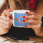 Zigzag Double Shot Espresso Cup - Single (Personalized)