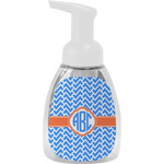 Zigzag Foam Soap Bottle - White (Personalized)