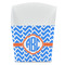 Zigzag French Fry Favor Box - Front View