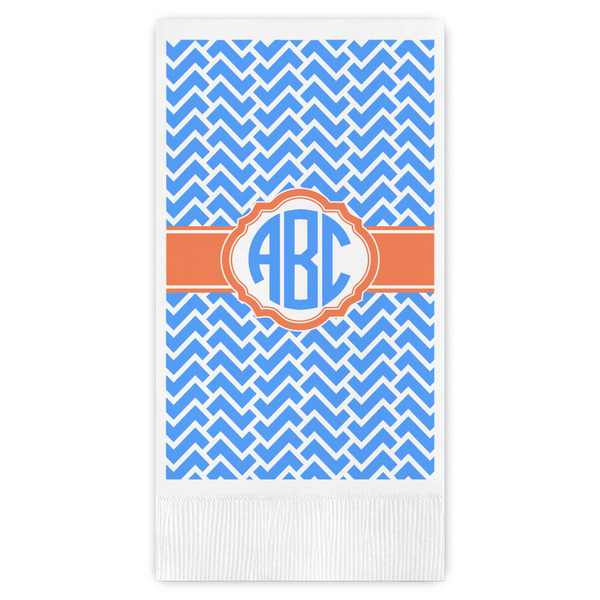 Custom Zigzag Guest Paper Towels - Full Color (Personalized)