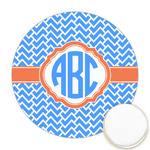 Zigzag Printed Cookie Topper - 2.5" (Personalized)