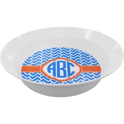 Zigzag Melamine Bowl (Personalized)