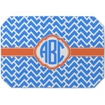 Zigzag Dining Table Mat - Octagon (Single-Sided) w/ Monogram