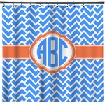 Zigzag Shower Curtain - Custom Size (Personalized)