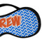 Zigzag Sleeping Eye Mask - DETAIL Large