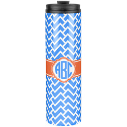 Zigzag Stainless Steel Skinny Tumbler - 20 oz (Personalized)