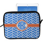 Zigzag Tablet Case / Sleeve - Large (Personalized)