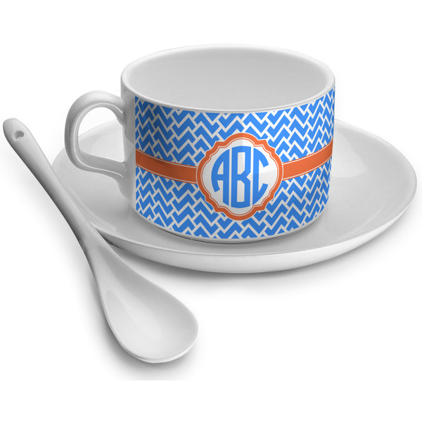 Custom Zigzag Tea Cup - Single (Personalized)