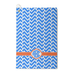 Zigzag Waffle Weave Golf Towel (Personalized)