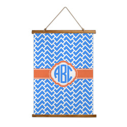 Zigzag Wall Hanging Tapestry - Tall (Personalized)