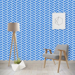 Zigzag Wallpaper & Surface Covering (Peel & Stick - Repositionable)