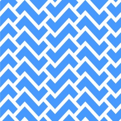 Zigzag Wallpaper & Surface Covering (Water Activated 24"x 24" Sample)